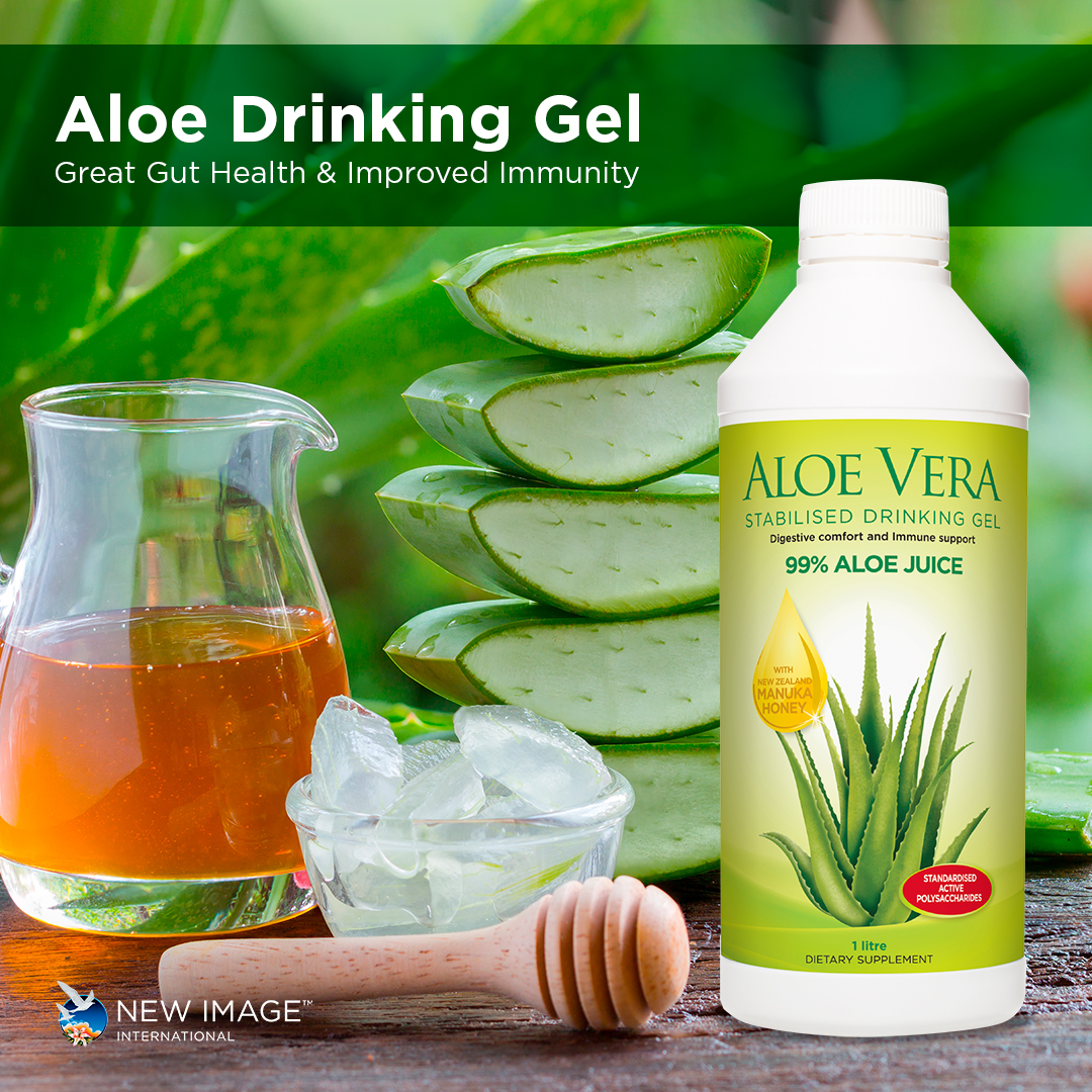 Aloe gel for promo drinking